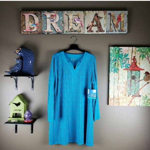 Coolibar sun protection tunic dress UPF 50+ XL - Picture 1 of 10